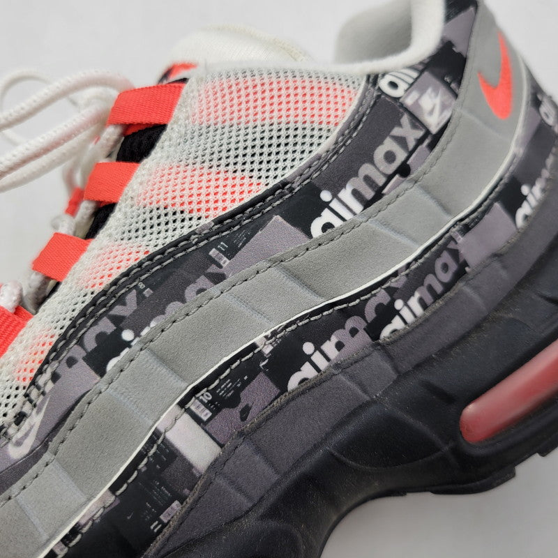 【中古品】【メンズ】 NIKE ナイキ × ATMOS アトモス AIR MAX 95 AQ0925-002 "RED WE LOVE NIKE" エアマックス 95 スニーカー シューズ 靴 160-260731-ay-03-izu サイズ：30cm カラー：BLACK/BRIGHT CRIMSON 万代Net店