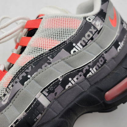 【中古品】【メンズ】 NIKE ナイキ × ATMOS アトモス AIR MAX 95 AQ0925-002 "RED WE LOVE NIKE" エアマックス 95 スニーカー シューズ 靴 160-260731-ay-03-izu サイズ：30cm カラー：BLACK/BRIGHT CRIMSON 万代Net店