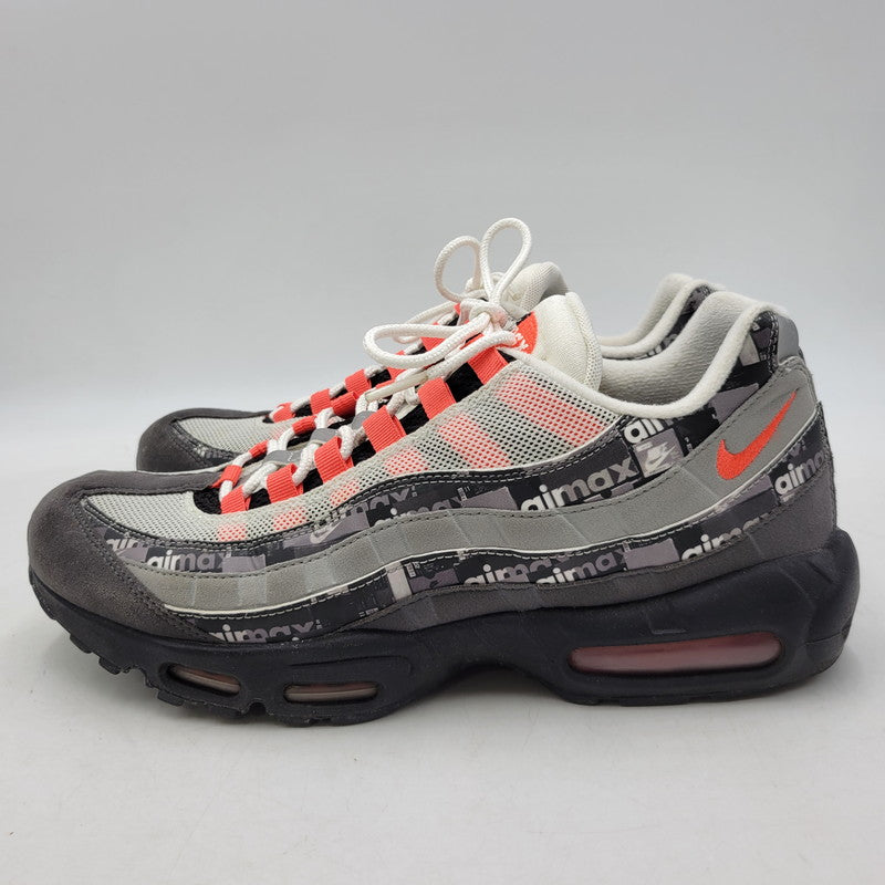 【中古品】【メンズ】 NIKE ナイキ × ATMOS アトモス AIR MAX 95 AQ0925-002 "RED WE LOVE NIKE" エアマックス 95 スニーカー シューズ 靴 160-260731-ay-03-izu サイズ：30cm カラー：BLACK/BRIGHT CRIMSON 万代Net店