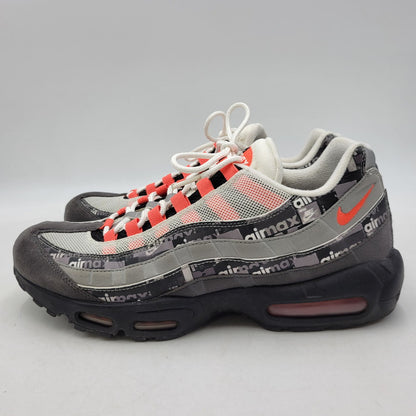 【中古品】【メンズ】 NIKE ナイキ × ATMOS アトモス AIR MAX 95 AQ0925-002 "RED WE LOVE NIKE" エアマックス 95 スニーカー シューズ 靴 160-260731-ay-03-izu サイズ：30cm カラー：BLACK/BRIGHT CRIMSON 万代Net店