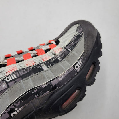 【中古品】【メンズ】 NIKE ナイキ × ATMOS アトモス AIR MAX 95 AQ0925-002 "RED WE LOVE NIKE" エアマックス 95 スニーカー シューズ 靴 160-260731-ay-03-izu サイズ：30cm カラー：BLACK/BRIGHT CRIMSON 万代Net店