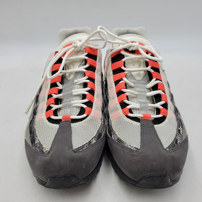 【中古品】【メンズ】 NIKE ナイキ × ATMOS アトモス AIR MAX 95 AQ0925-002 "RED WE LOVE NIKE" エアマックス 95 スニーカー シューズ 靴 160-260731-ay-03-izu サイズ：30cm カラー：BLACK/BRIGHT CRIMSON 万代Net店