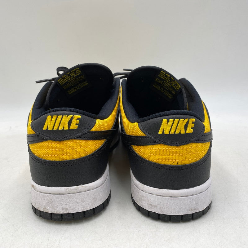 【中古品】【メンズ】 NIKE ナイキ FZ4618-001 DUNK LOW ダンク ロー スニーカー シューズ 靴 160-260803-yn-01-izu サイズ：30cm カラー：ブラック/ユニバーシティゴールド 万代Net店