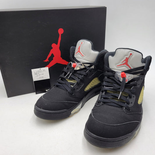 【中古品】【メンズ】 NIKE ナイキ AIR JORDAN 5 RETRO OG 845035-003 エアジョーダン 5 レトロ OG スニーカー シューズ 靴 160-260731-ay-04-izu サイズ：29.5cm カラー：BLACK/FIRE RED-METALLIC SILVER 万代Net店