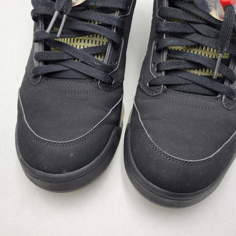 【中古品】【メンズ】 NIKE ナイキ AIR JORDAN 5 RETRO OG 845035-003 エアジョーダン 5 レトロ OG スニーカー シューズ 靴 160-260731-ay-04-izu サイズ：29.5cm カラー：BLACK/FIRE RED-METALLIC SILVER 万代Net店