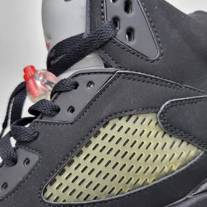 【中古品】【メンズ】 NIKE ナイキ AIR JORDAN 5 RETRO OG 845035-003 エアジョーダン 5 レトロ OG スニーカー シューズ 靴 160-260731-ay-04-izu サイズ：29.5cm カラー：BLACK/FIRE RED-METALLIC SILVER 万代Net店