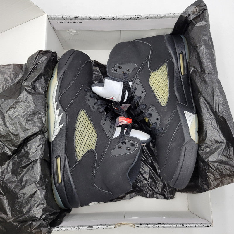 【中古品】【メンズ】 NIKE ナイキ AIR JORDAN 5 RETRO OG 845035-003 エアジョーダン 5 レトロ OG スニーカー シューズ 靴 160-260731-ay-04-izu サイズ：29.5cm カラー：BLACK/FIRE RED-METALLIC SILVER 万代Net店