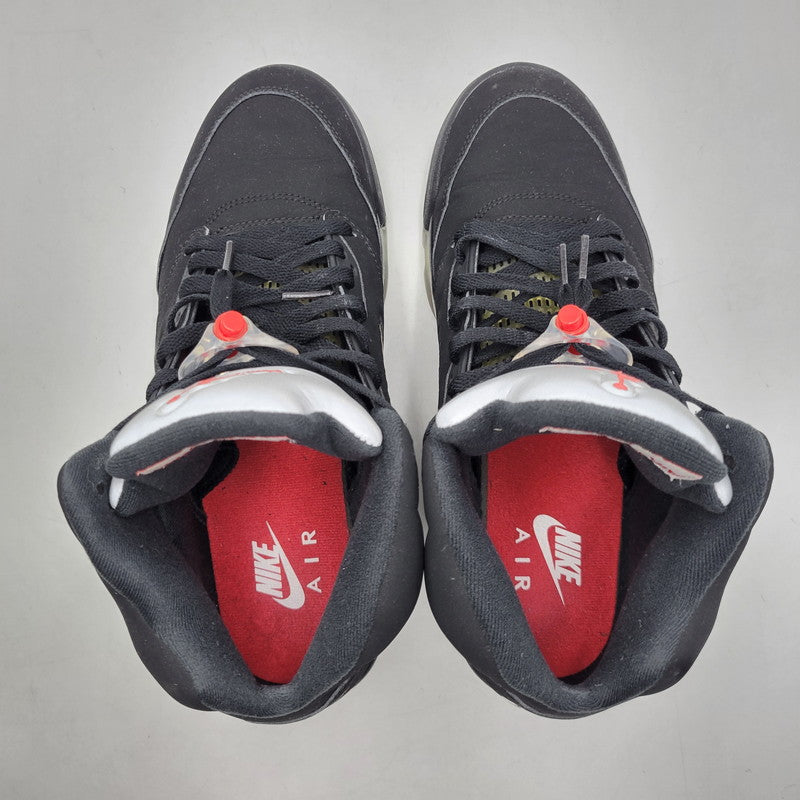 【中古品】【メンズ】 NIKE ナイキ AIR JORDAN 5 RETRO OG 845035-003 エアジョーダン 5 レトロ OG スニーカー シューズ 靴 160-260731-ay-04-izu サイズ：29.5cm カラー：BLACK/FIRE RED-METALLIC SILVER 万代Net店