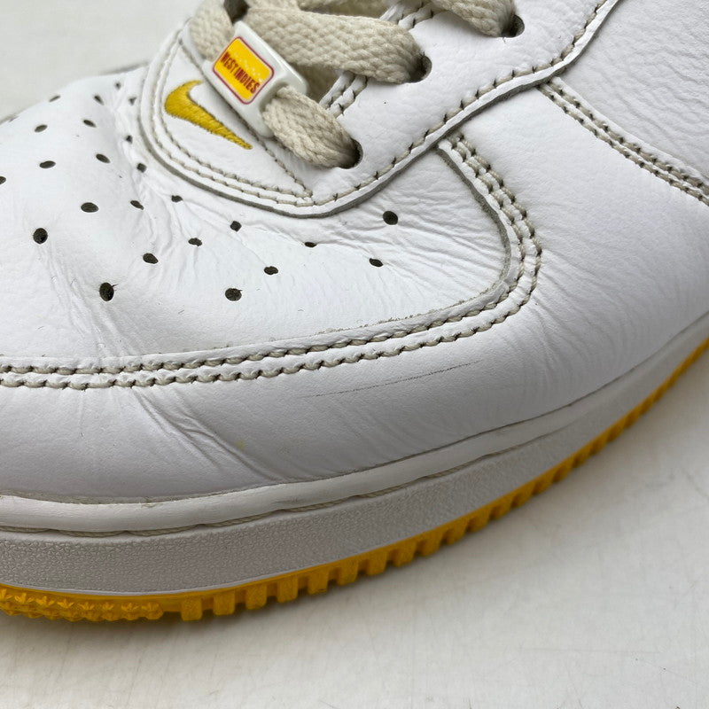 【中古品】【メンズ】 NIKE ナイキ DX1156-101 AIR FORCE 1 LOW WEST INDIES エアフォース1 ロー ウェスト インディーズ スニーカー シューズ 靴 160-260803-yn-03-izu サイズ：27cm カラー：ホワイト/ユニバーシティゴールド 万代Net店