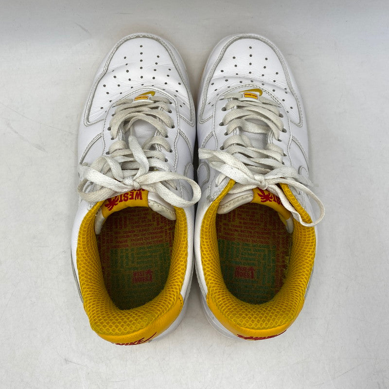 【中古品】【メンズ】 NIKE ナイキ DX1156-101 AIR FORCE 1 LOW WEST INDIES エアフォース1 ロー ウェスト インディーズ スニーカー シューズ 靴 160-260803-yn-03-izu サイズ：27cm カラー：ホワイト/ユニバーシティゴールド 万代Net店