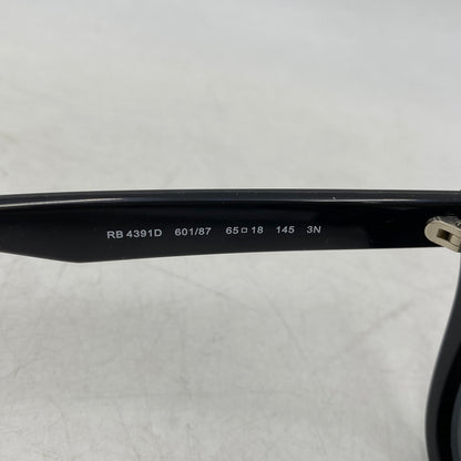 【中古品】【メンズ/レディース】 RAY-BAN レイバン RB4391D WAYFARERS SUNGLASSES ウェイファーラー サングラス 203-260803-yn-06-izu サイズ：65口18-145 カラー：ブラック 万代Net店