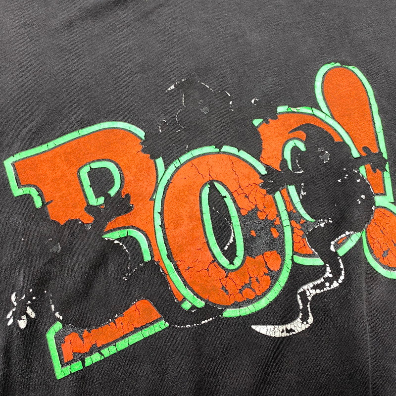 【現状渡し品】【メンズ】 FASHION VICTIM ファッションヴィクティム 90S BOO! PRINT SS TEE プリント ショートスリーブ Tシャツ トップス 半袖 146-260731-cs-04-izu サイズ：不明 カラー：ブラック 万代Net店