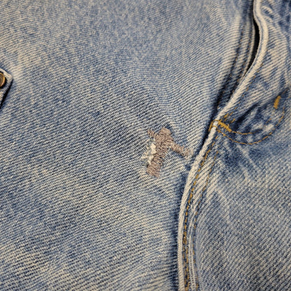 【現状渡し品】【メンズ】 Carhartt カーハート DUNGAREE FIT DOUBLEKNEE PAINTER DENIM PANTS B73 DST ダンガリーフィット ダブルニー ペインター デニムパンツ ボトムス 157-260805-ay-06-izu サイズ：36×32 カラー：ライトインディゴ 万代Net店