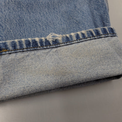 【現状渡し品】【メンズ】 Carhartt カーハート DUNGAREE FIT DOUBLEKNEE PAINTER DENIM PANTS B73 DST ダンガリーフィット ダブルニー ペインター デニムパンツ ボトムス 157-260805-ay-06-izu サイズ：36×32 カラー：ライトインディゴ 万代Net店