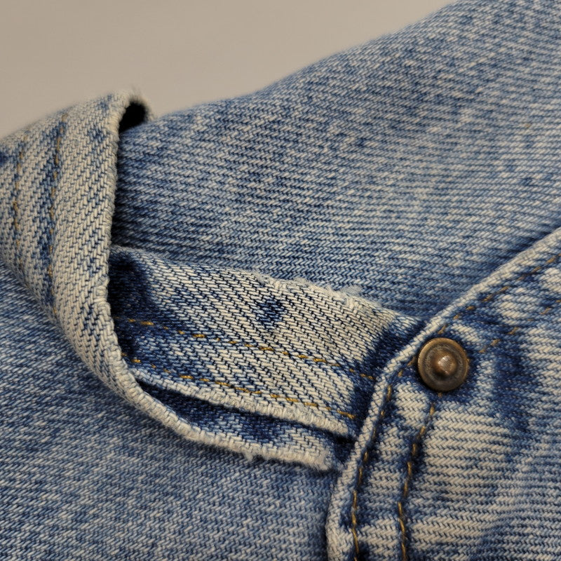 【現状渡し品】【メンズ】 Carhartt カーハート DUNGAREE FIT DOUBLEKNEE PAINTER DENIM PANTS B73 DST ダンガリーフィット ダブルニー ペインター デニムパンツ ボトムス 157-260805-ay-06-izu サイズ：36×32 カラー：ライトインディゴ 万代Net店