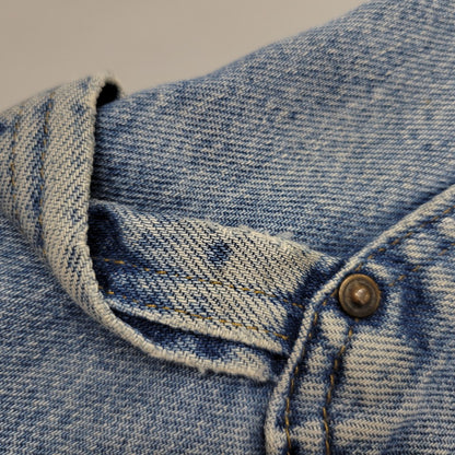 【現状渡し品】【メンズ】 Carhartt カーハート DUNGAREE FIT DOUBLEKNEE PAINTER DENIM PANTS B73 DST ダンガリーフィット ダブルニー ペインター デニムパンツ ボトムス 157-260805-ay-06-izu サイズ：36×32 カラー：ライトインディゴ 万代Net店