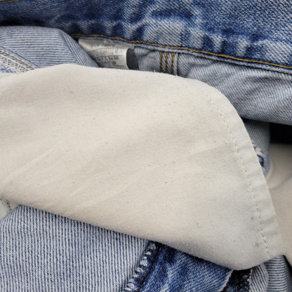 【現状渡し品】【メンズ】 Carhartt カーハート DUNGAREE FIT DOUBLEKNEE PAINTER DENIM PANTS B73 DST ダンガリーフィット ダブルニー ペインター デニムパンツ ボトムス 157-260805-ay-06-izu サイズ：36×32 カラー：ライトインディゴ 万代Net店