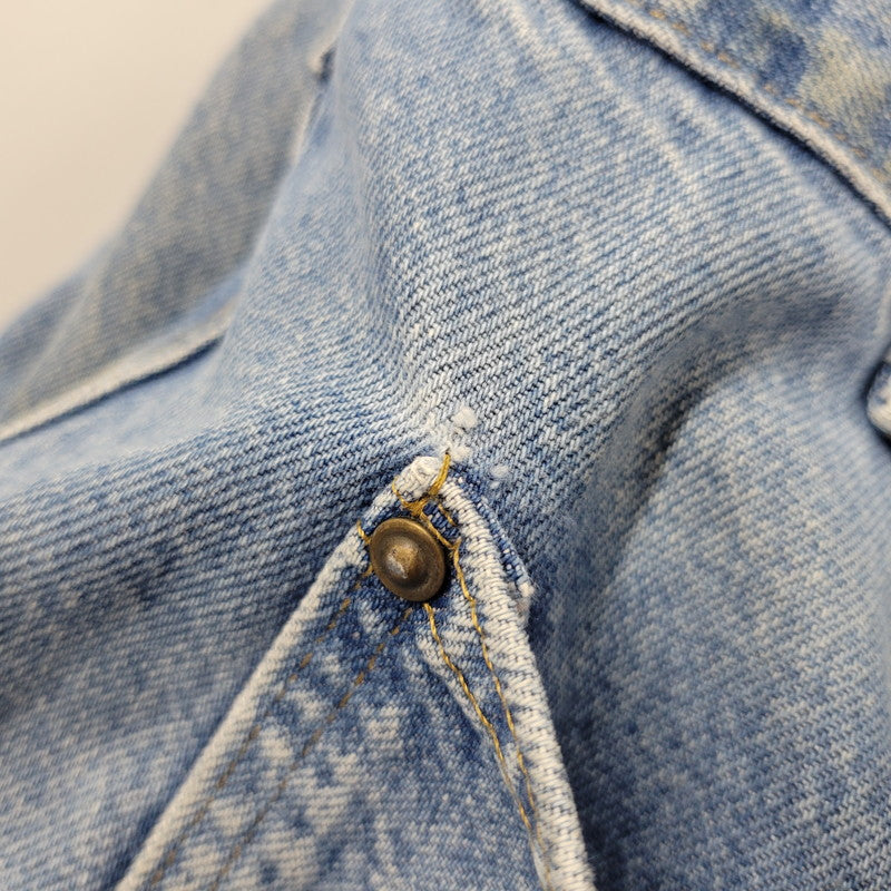 【現状渡し品】【メンズ】 Carhartt カーハート DUNGAREE FIT DOUBLEKNEE PAINTER DENIM PANTS B73 DST ダンガリーフィット ダブルニー ペインター デニムパンツ ボトムス 157-260805-ay-06-izu サイズ：36×32 カラー：ライトインディゴ 万代Net店