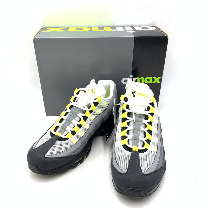 【中古美品】【メンズ】 NIKE ナイキ CT1689-001 AIR MAX 95 OG ナイキ エアマックス95 OG (2020) スニーカー 靴 160-260731-yn-04-izu サイズ：28cm カラー：ネオンイエロー 万代Net店
