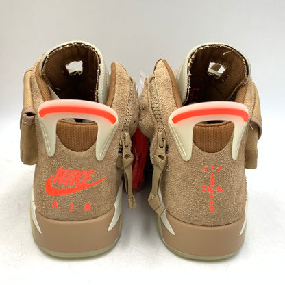 【中古美品】【メンズ】 NIKE × TRAVIS SCOTT ナイキ×トラヴィス・スコット DH0690-200 AIR JORDAN 6 エアジョーダン6　スニーカー シューズ 靴 160-260731-yn-02-izu サイズ：28cm カラー：ブリティッシュカーキ 万代Net店