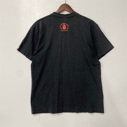 【中古品】【メンズ】 A BATHING APE アベイシングエイプ 00’S BABY MILO GORILLA TREES TEE ベビー マイロ ゴリラ ツリー Tシャツ トップス 半袖 142-260731-cs-01-izu サイズ：M カラー：ブラック 万代Net店