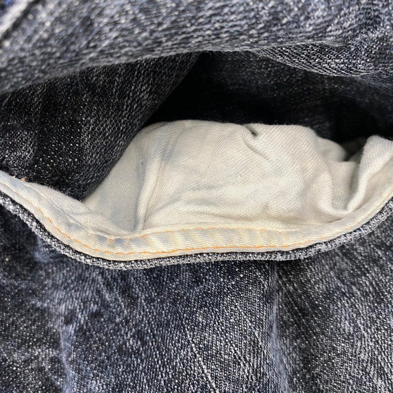【中古品】【メンズ】 EVISU エヴィス LOT2100 男 PAINT DENIM PANTS ペイント デニム パンツ ボトムス ズボン 156-260731-cs-06-izu サイズ：34×34 カラー：インディゴ系 万代Net店