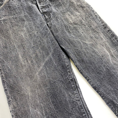 【中古品】【メンズ】 EVISU エヴィス LOT2100 男 PAINT DENIM PANTS ペイント デニム パンツ ボトムス ズボン 156-260731-cs-06-izu サイズ：34×34 カラー：インディゴ系 万代Net店