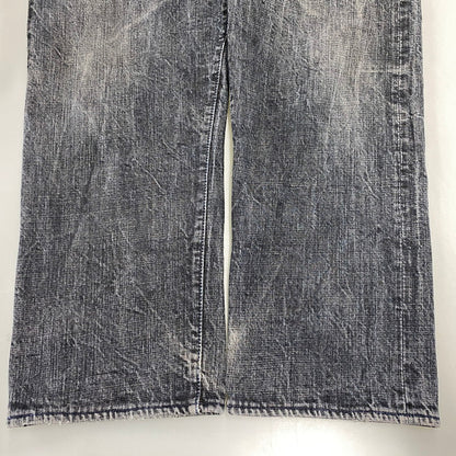 【中古品】【メンズ】 EVISU エヴィス LOT2100 男 PAINT DENIM PANTS ペイント デニム パンツ ボトムス ズボン 156-260731-cs-06-izu サイズ：34×34 カラー：インディゴ系 万代Net店