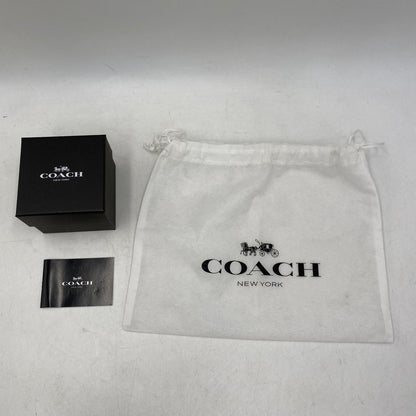 【中古品】【メンズ/レディース】 COACH コーチ 155.2.34.2212 QUARTZ WATCH クォーツ ウォッチ 腕時計 197-260803-yn-08-izu カラー：ゴールド×ブラック 万代Net店