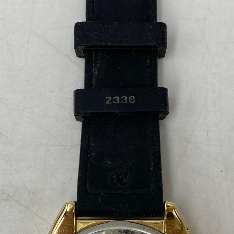 【中古品】【メンズ/レディース】 COACH コーチ 155.2.34.2212 QUARTZ WATCH クォーツ ウォッチ 腕時計 197-260803-yn-08-izu カラー：ゴールド×ブラック 万代Net店