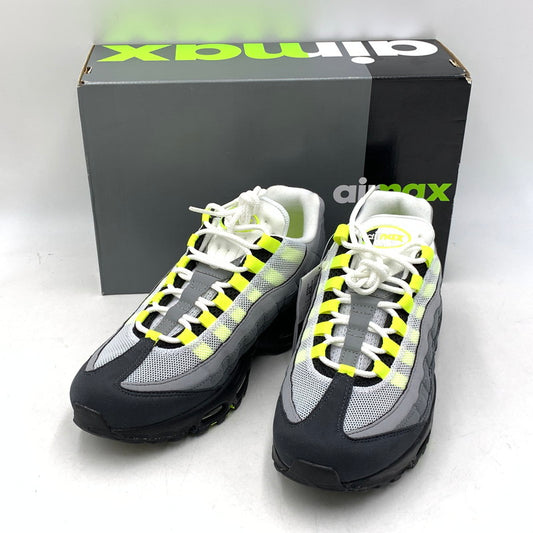 【中古美品】【メンズ】 NIKE ナイキ CT1689-001 AIR MAX 95 OG ナイキ エアマックス95 OG (2020) スニーカー 靴 160-260731-yn-03-izu サイズ：26.5cm カラー：ネオンイエロー 万代Net店
