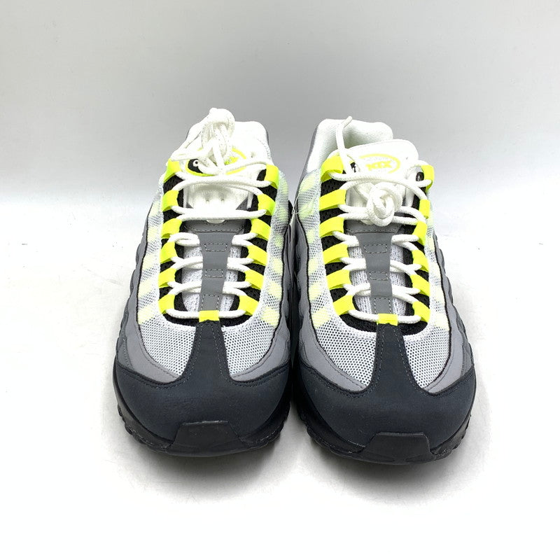【中古美品】【メンズ】 NIKE ナイキ CT1689-001 AIR MAX 95 OG ナイキ エアマックス95 OG (2020) スニーカー 靴 160-260731-yn-03-izu サイズ：26.5cm カラー：ネオンイエロー 万代Net店