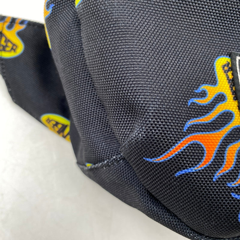 【中古品】【メンズ/レディース】 CHALLENGER チャレンジャー CLG-AC 022-013 FIREBALL WAIST BAG ファイヤーボール ウエスト バッグ カバン 鞄 188-260731-cs-11-izu カラー：ブラック 万代Net店