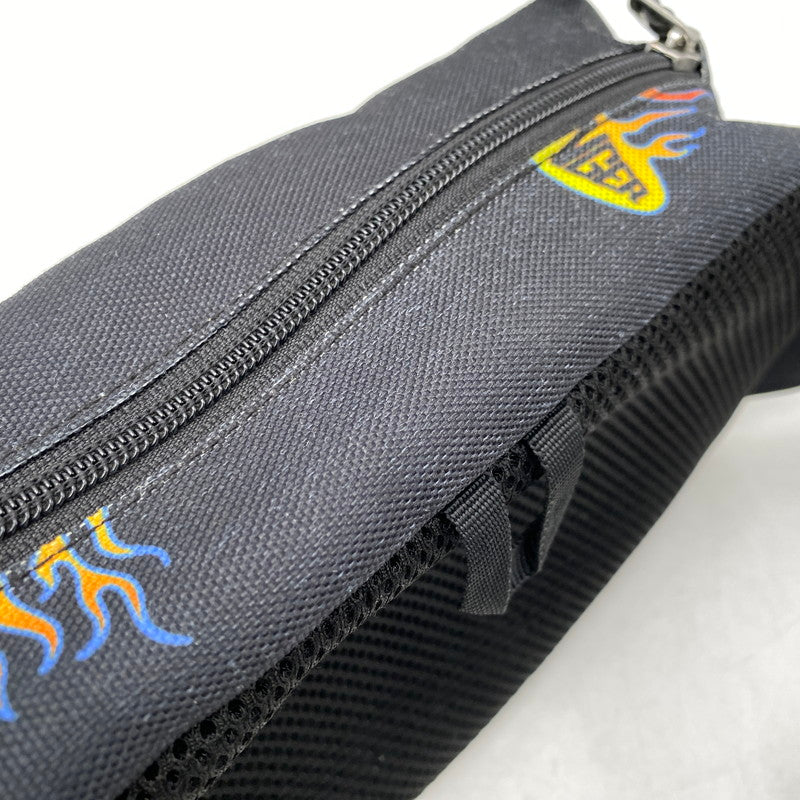 【中古品】【メンズ/レディース】 CHALLENGER チャレンジャー CLG-AC 022-013 FIREBALL WAIST BAG ファイヤーボール ウエスト バッグ カバン 鞄 188-260731-cs-11-izu カラー：ブラック 万代Net店