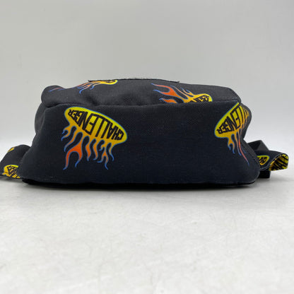 【中古品】【メンズ/レディース】 CHALLENGER チャレンジャー CLG-AC 022-013 FIREBALL WAIST BAG ファイヤーボール ウエスト バッグ カバン 鞄 188-260731-cs-11-izu カラー：ブラック 万代Net店