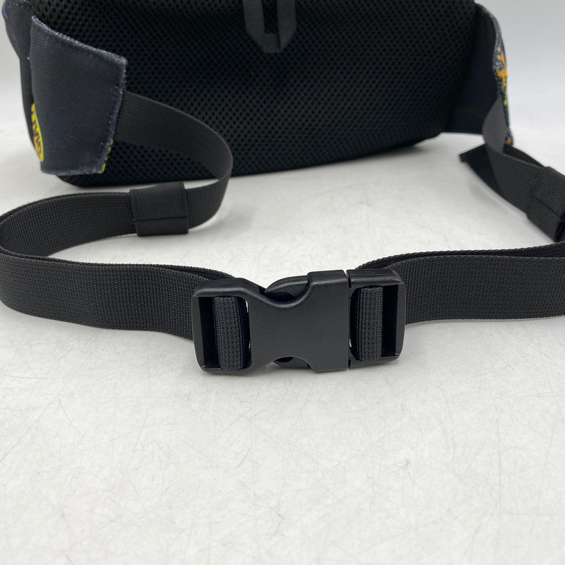 【中古品】【メンズ/レディース】 CHALLENGER チャレンジャー CLG-AC 022-013 FIREBALL WAIST BAG ファイヤーボール ウエスト バッグ カバン 鞄 188-260731-cs-11-izu カラー：ブラック 万代Net店