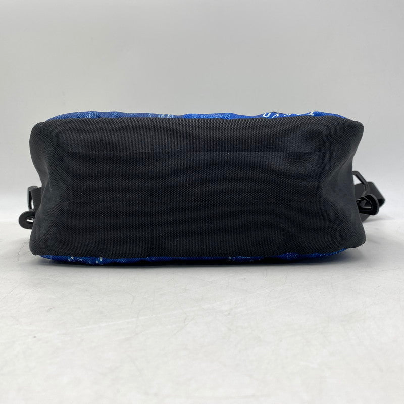 【中古品】【メンズ/レディース】 CHALLENGER チャレンジャー CLG-AC 022-014 BANDANA SHOULDER POUCH バンダナ ショルダー ポーチ カバン 鞄 188-260731-cs-10-izu カラー：ブルー 万代Net店