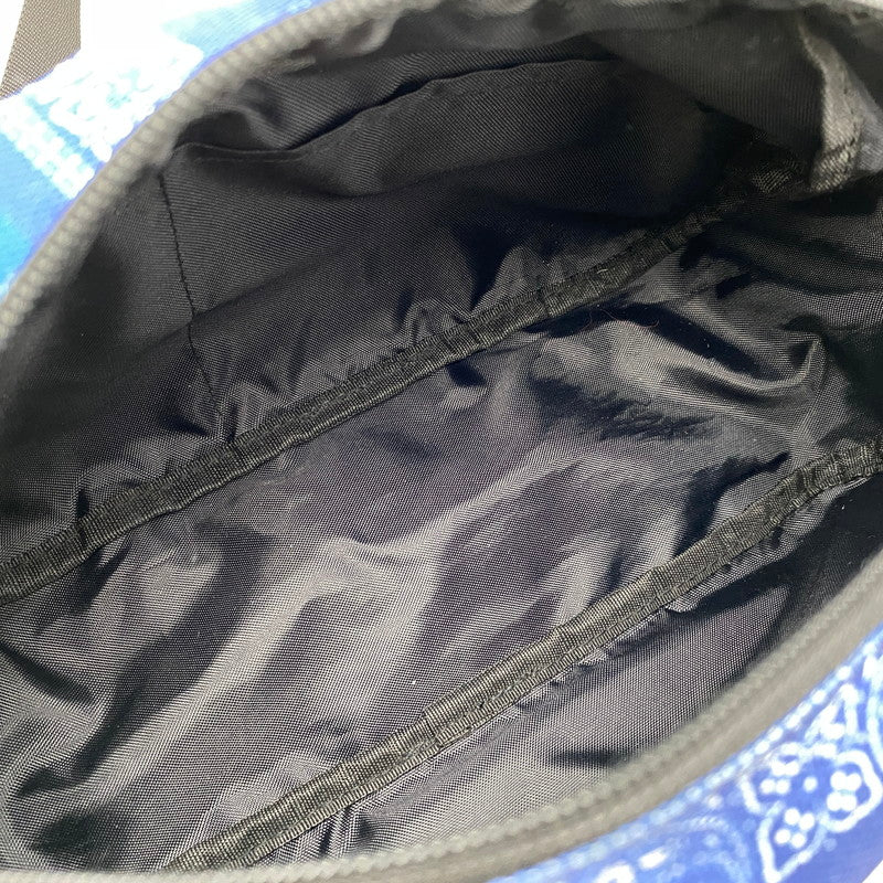 【中古品】【メンズ/レディース】 CHALLENGER チャレンジャー CLG-AC 022-014 BANDANA SHOULDER POUCH バンダナ ショルダー ポーチ カバン 鞄 188-260731-cs-10-izu カラー：ブルー 万代Net店