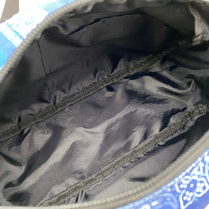 【中古品】【メンズ/レディース】 CHALLENGER チャレンジャー CLG-AC 022-014 BANDANA SHOULDER POUCH バンダナ ショルダー ポーチ カバン 鞄 188-260731-cs-10-izu カラー：ブルー 万代Net店