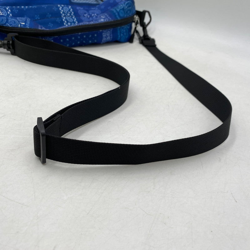 【中古品】【メンズ/レディース】 CHALLENGER チャレンジャー CLG-AC 022-014 BANDANA SHOULDER POUCH バンダナ ショルダー ポーチ カバン 鞄 188-260731-cs-10-izu カラー：ブルー 万代Net店