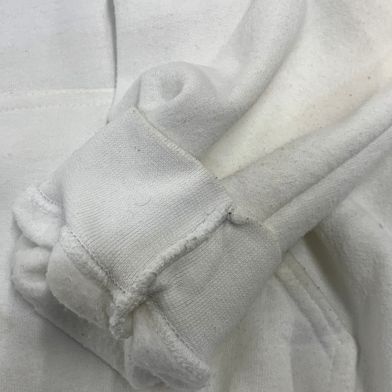 【中古品】【メンズ】 CHALLENGER チャレンジャー 8BALL SKULL HOODIE 8ボール スカル フーディー パーカー 142-260803-as-05-izu サイズ：L カラー：ホワイト 万代Net店