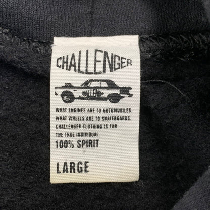 【中古品】【メンズ】 CHALLENGER チャレンジャー HEAVEN'S DOOR HOODIE フーディー パーカー 142-260803-as-04-izu サイズ：L カラー：ブラック 万代Net店