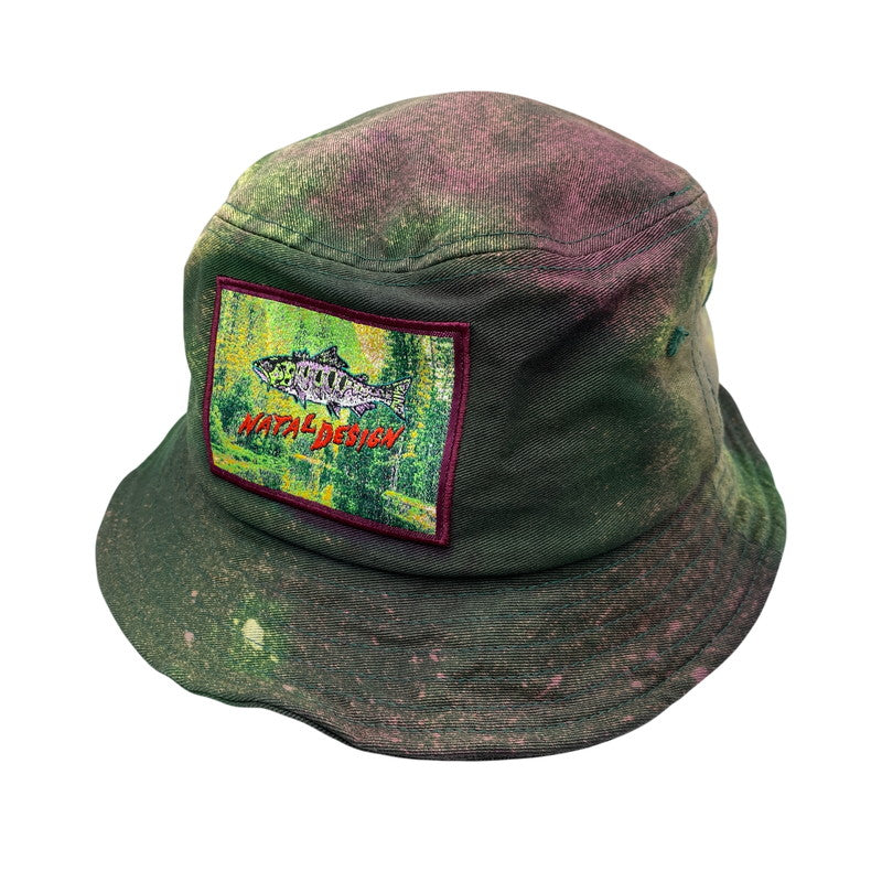 【中古品】【メンズ/レディース】 NATAL DESIGN ネイタルデザイン FISHING HAT DYE フィッシング ハット 帽子 185-260803-yn-09-izu サイズ：M カラー：マルチ 万代Net店