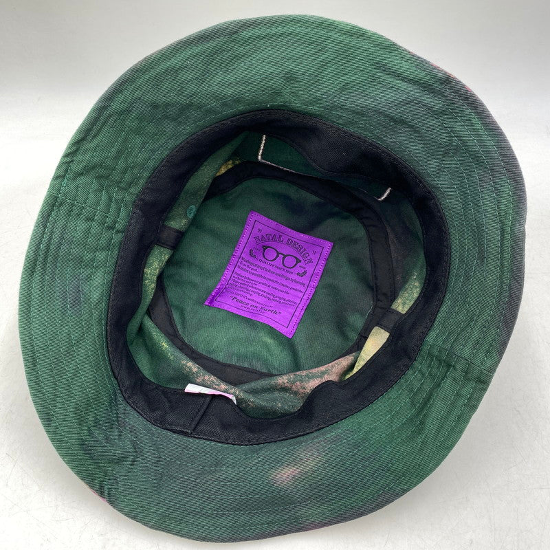 【中古品】【メンズ/レディース】 NATAL DESIGN ネイタルデザイン FISHING HAT DYE フィッシング ハット 帽子 185-260803-yn-09-izu サイズ：M カラー：マルチ 万代Net店