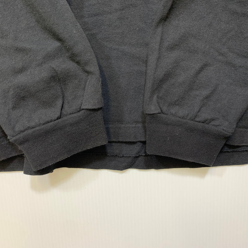 【中古品】【メンズ】 CHALLENGER チャレンジャー BACK TO LIFE L/S TEE ロングスリーブ Tシャツ 長袖 142-260803-as-03-izu サイズ：L カラー：ブラック 万代Net店