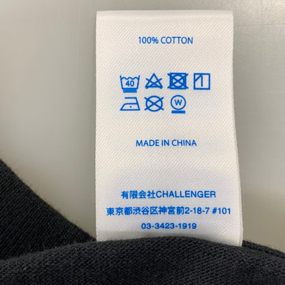 【中古品】【メンズ】 CHALLENGER チャレンジャー BACK TO LIFE L/S TEE ロングスリーブ Tシャツ 長袖 142-260803-as-03-izu サイズ：L カラー：ブラック 万代Net店