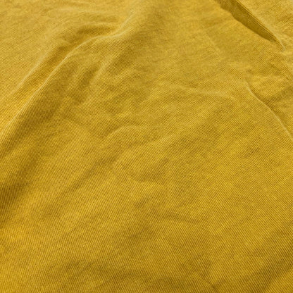 【中古品】【メンズ】 CHALLENGER チャレンジャー PIGMENT C PATCH S/S TEE ピグメント Cパッチ 半袖Tシャツ 142-260803-as-06-izu サイズ：L カラー：イエロー 万代Net店