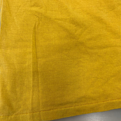 【中古品】【メンズ】 CHALLENGER チャレンジャー PIGMENT C PATCH S/S TEE ピグメント Cパッチ 半袖Tシャツ 142-260803-as-06-izu サイズ：L カラー：イエロー 万代Net店