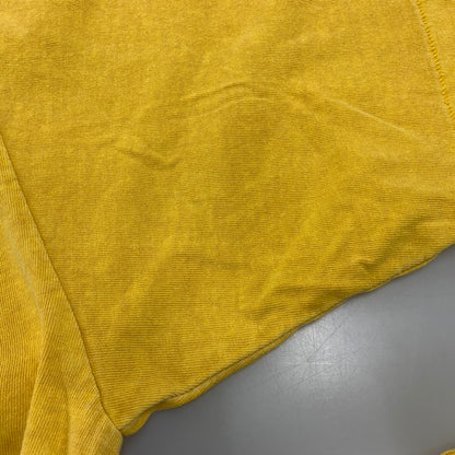 【中古品】【メンズ】 CHALLENGER チャレンジャー PIGMENT C PATCH S/S TEE ピグメント Cパッチ 半袖Tシャツ 142-260803-as-06-izu サイズ：L カラー：イエロー 万代Net店