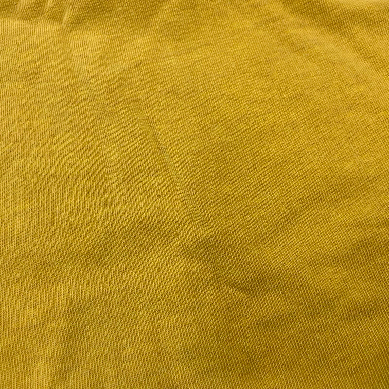 【中古品】【メンズ】 CHALLENGER チャレンジャー PIGMENT C PATCH S/S TEE ピグメント Cパッチ 半袖Tシャツ 142-260803-as-06-izu サイズ：L カラー：イエロー 万代Net店